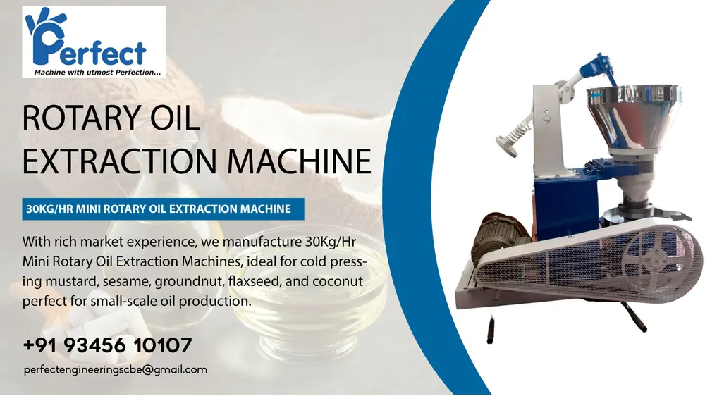 Mini Rotary Oil Extraction Machine in Coimbatore