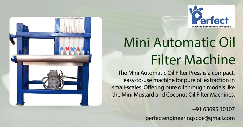 Mini Automatic Oil Filter Machine