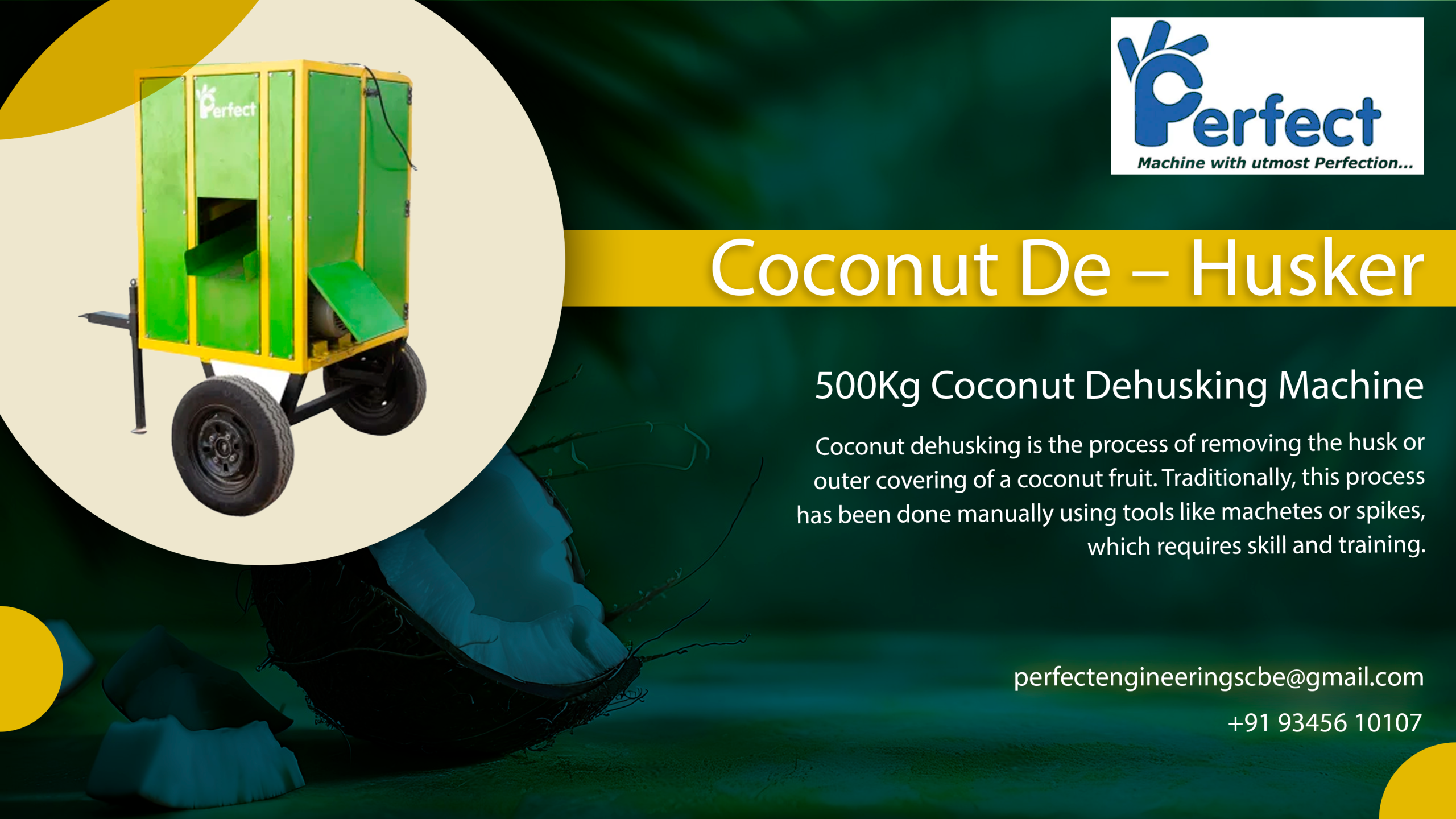 Coconut dehusker tool in Coimbatore